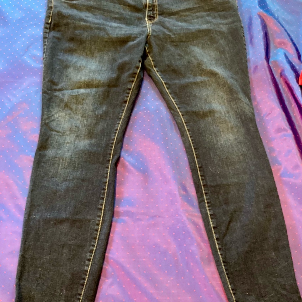 Bottoms Up Size 24 Dark Wash Denim Jeans